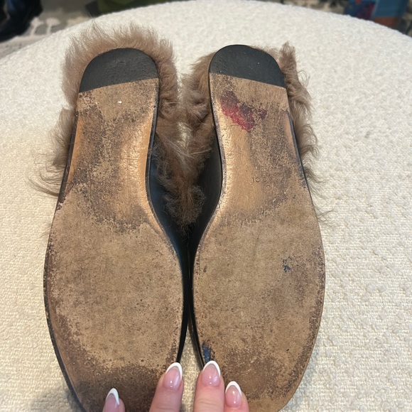Gucci Princetown Furry Mule sz 38 - Picture 7 of 7